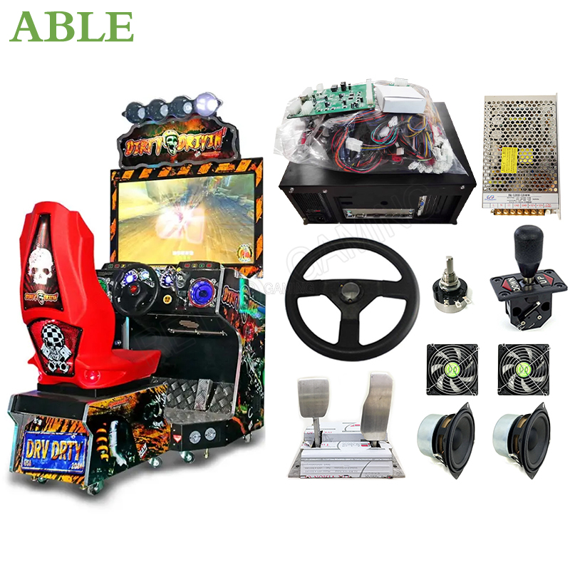 Skee Ball Arcade - Dirty Drivin Arcade Game Machine DIY