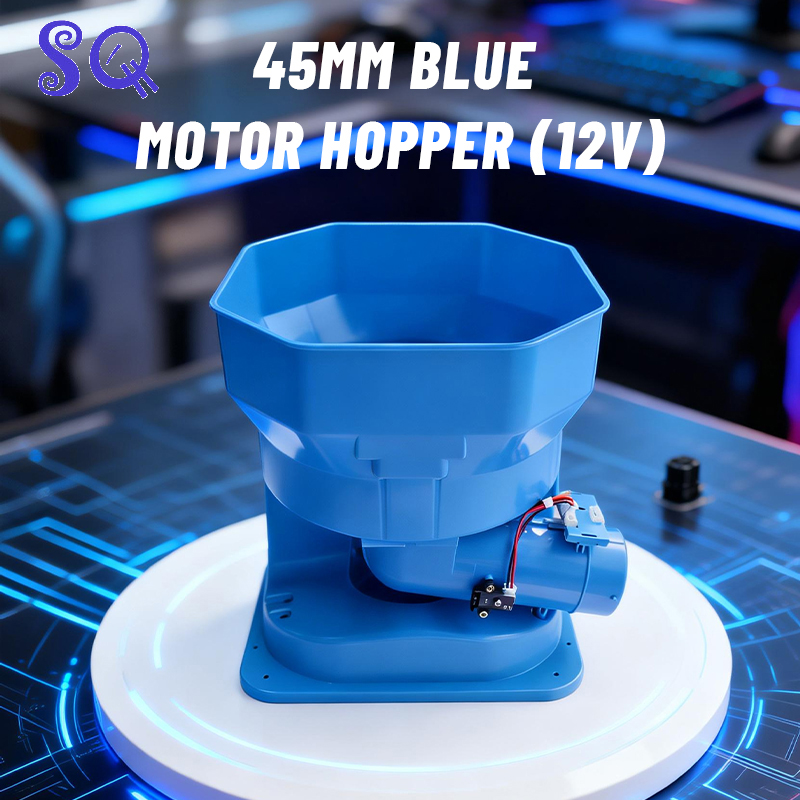 Arcade And Vending - 45mm Blue Motor Hopper 12V Square/Round
