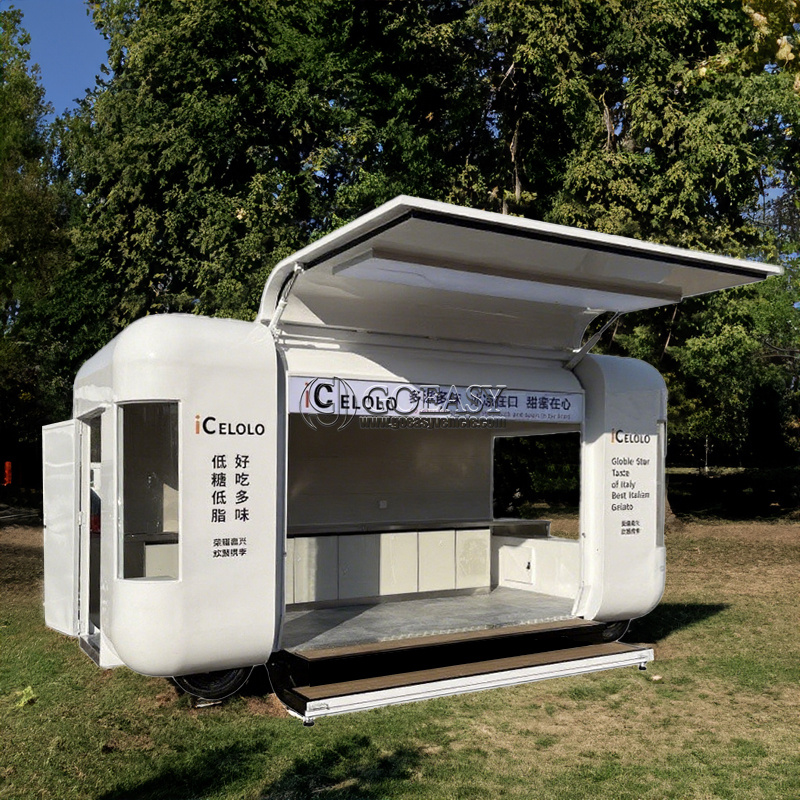 Hot Sale Food Truck Mobile Kit - Hot Dog Vending Cart review and price