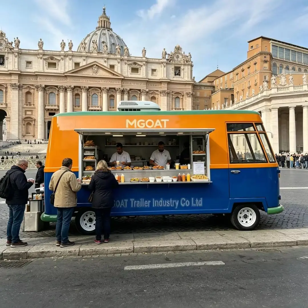 Commercial Mobile Food Van wit - Hot Dog Vending Cart review and price