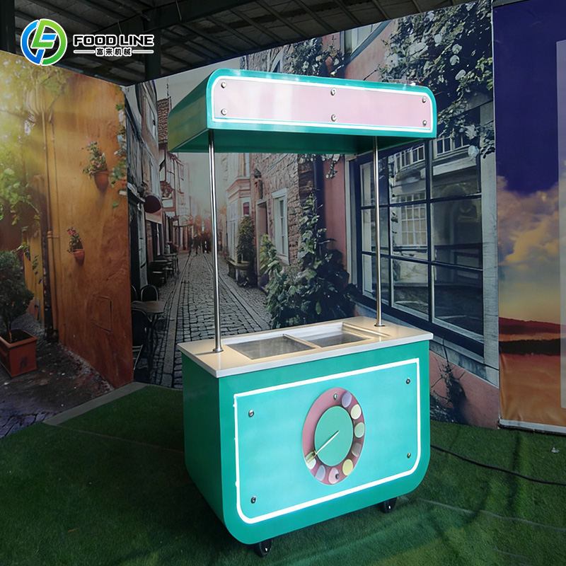 Outdoor Ice Cream Mini Cart Fl - Hot Dog Vending Cart review and price