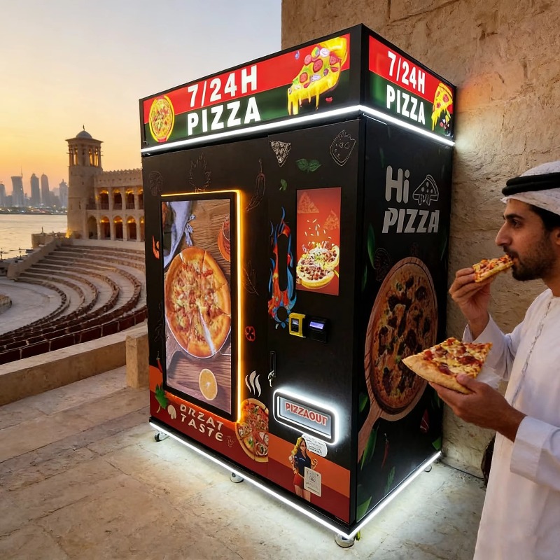 Custom Pizza Vending Machine S - Vending Machine Qr Code review and price