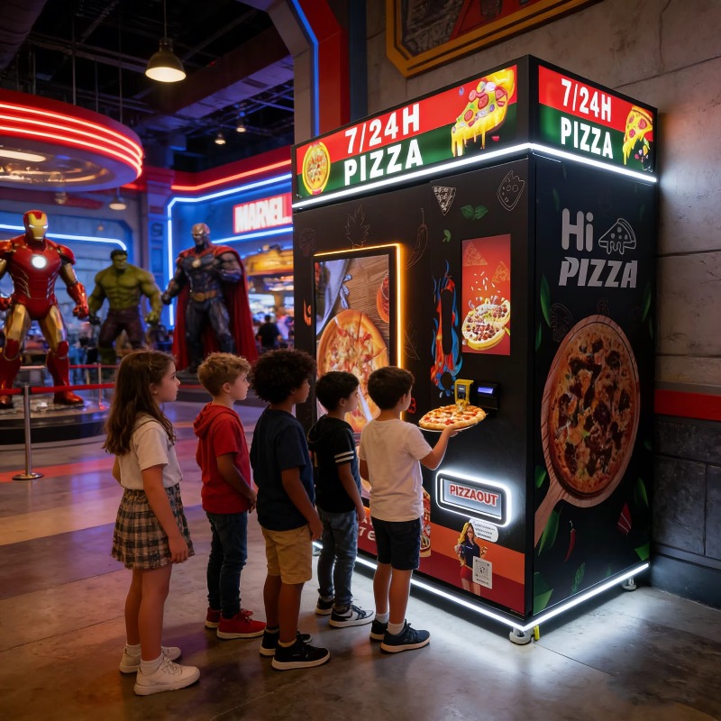 Custom Pizza Vending Machine S - Vending Machine Qr Code review and price