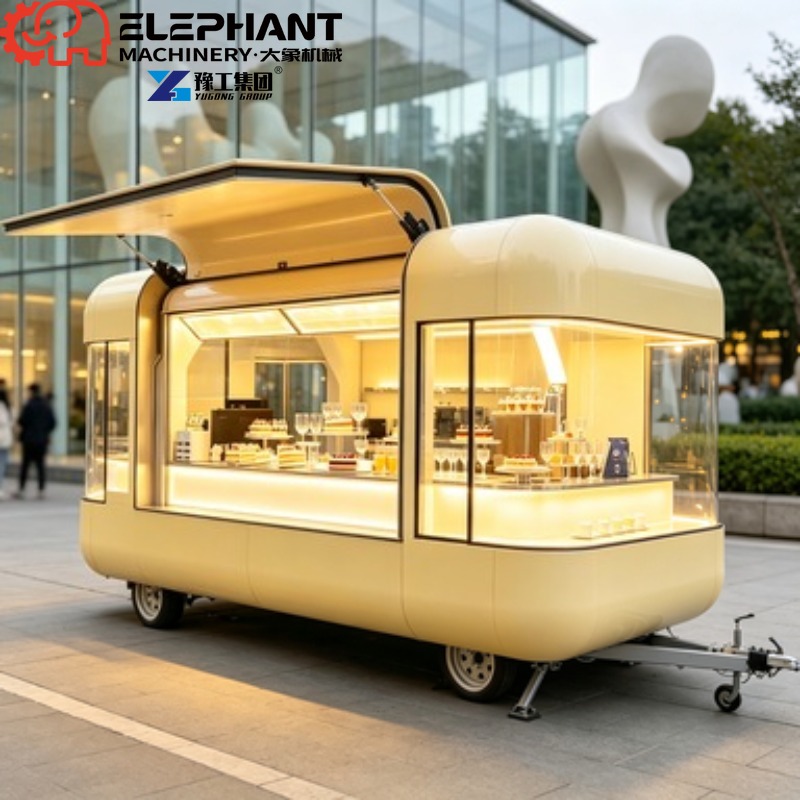 Commercial Mobile Food Trailer - Hot Dog Vending Cart review and price
