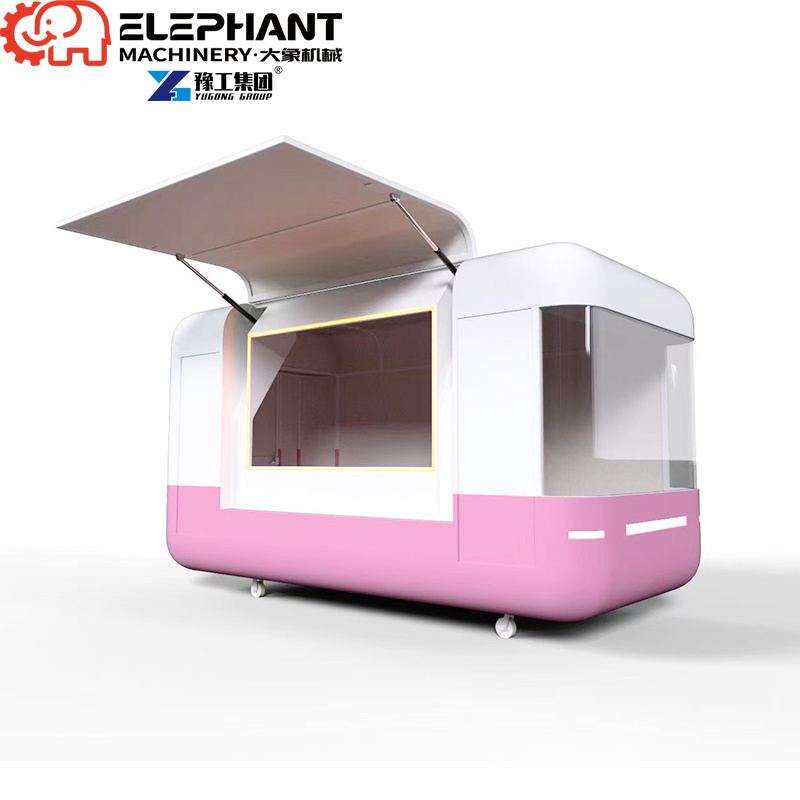 Commercial Mobile Food Trailer - Hot Dog Vending Cart review and price