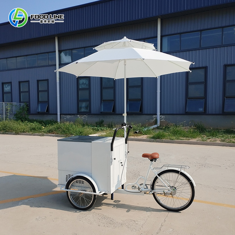 Customized Outdoor Electric Ic - Hot Dog Vending Cart review and price