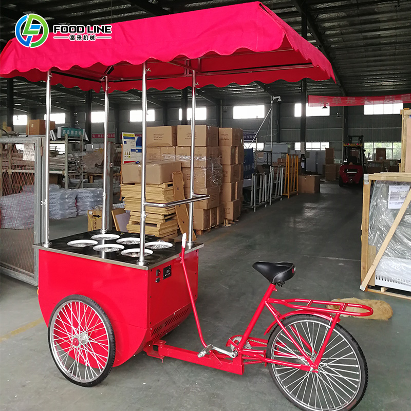 Customized Outdoor Electric Ic - Hot Dog Vending Cart review and price