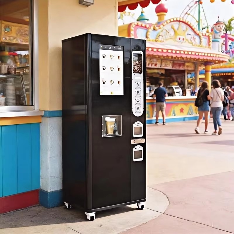 Commercial cabinet-type freshl - Vending Machine Qr Code review and price