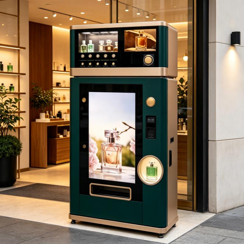 Automatic Perfume Vending Mach - Vending Machine Qr Code review and price