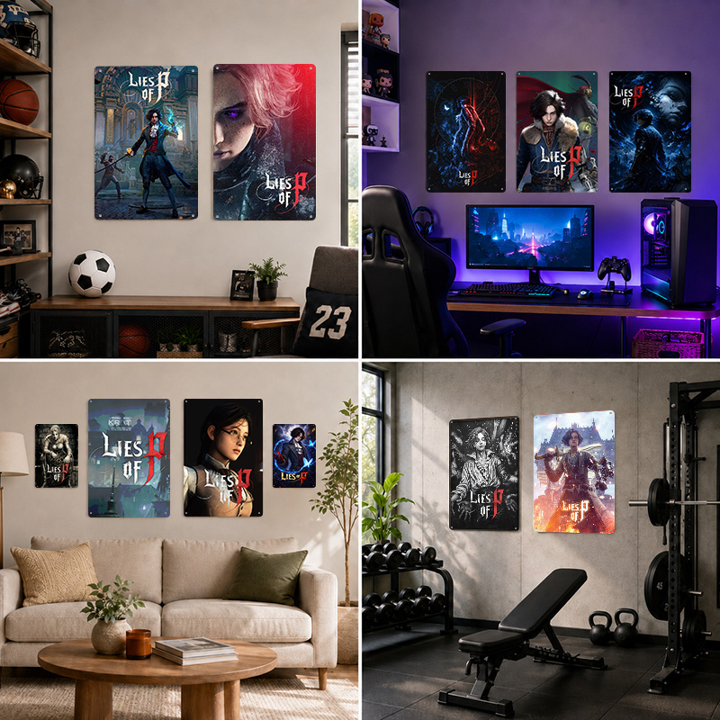Lies Of P Textured Posters Per - Arcade Quest review and price