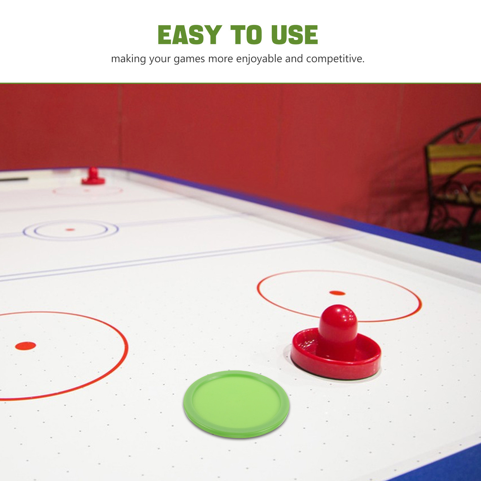 16Pcs Plastic Table Hockey Puc - Air Hockey Table review and price