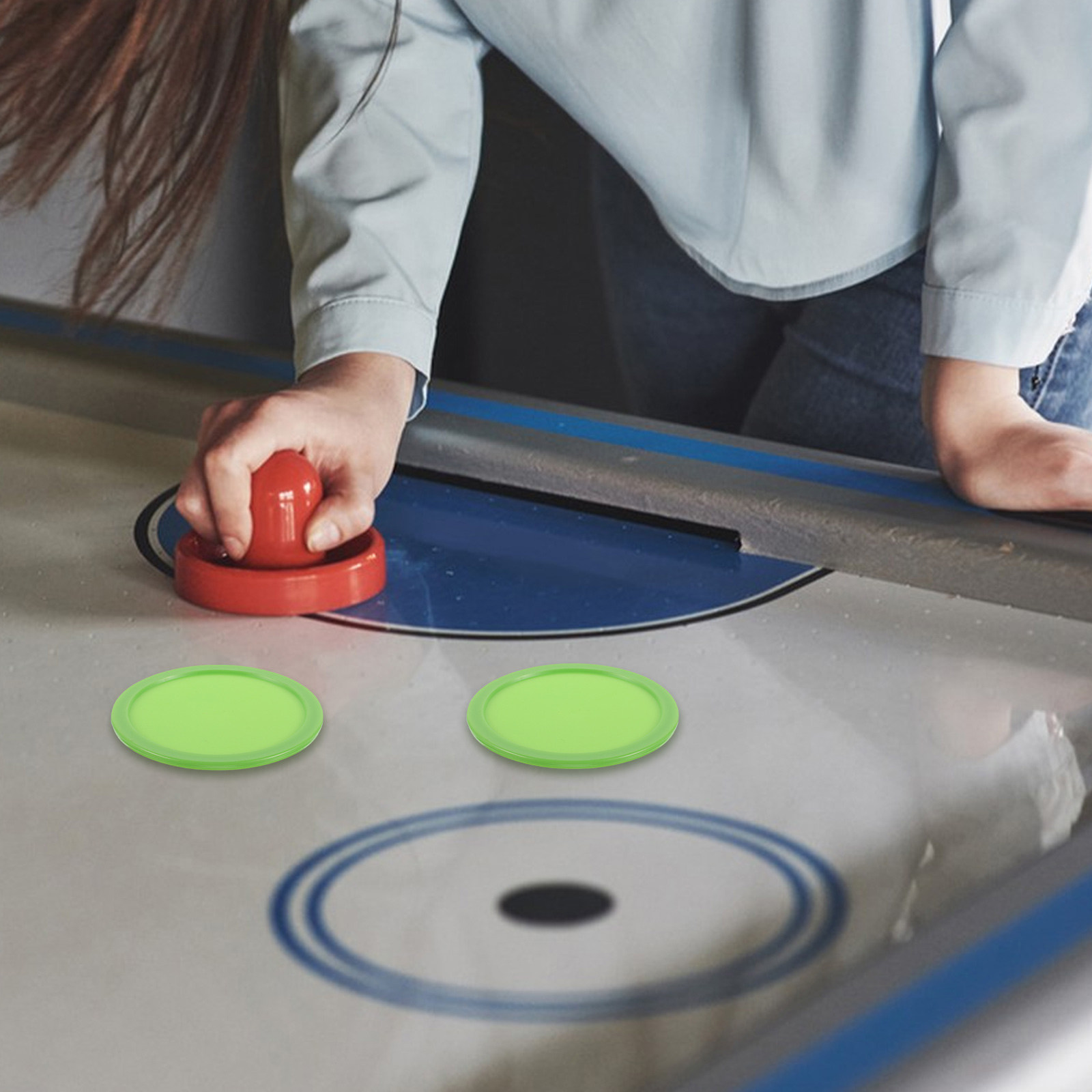 16Pcs Plastic Table Hockey Puc - Air Hockey Table review and price