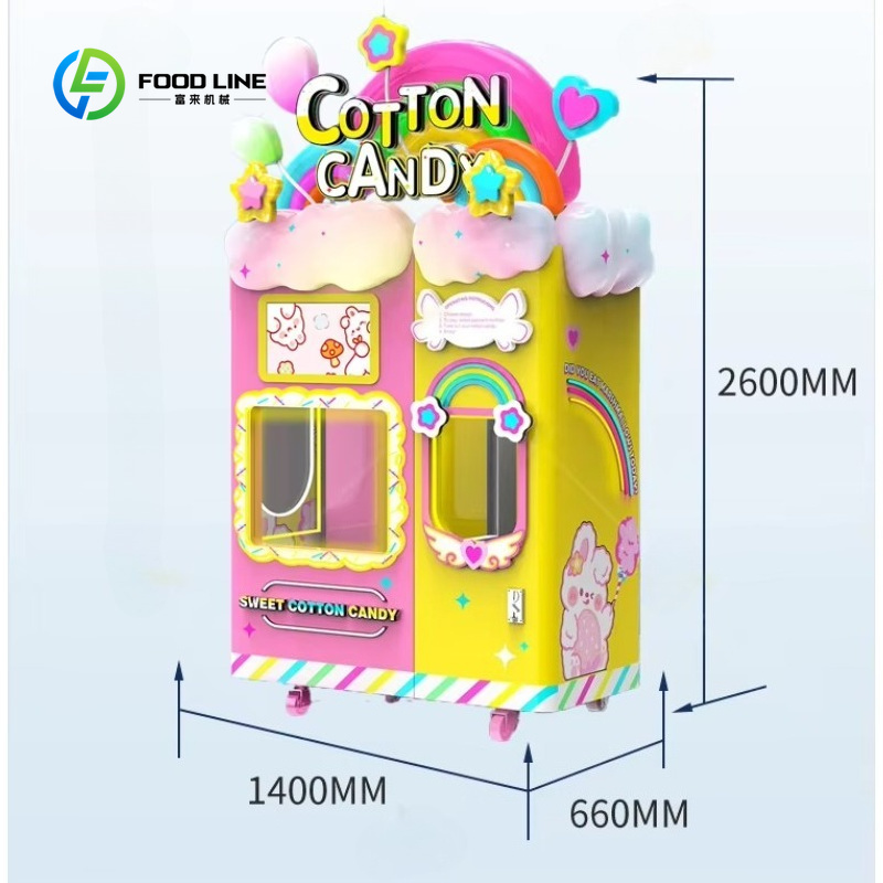 Customized Cotton Candy Vendin - Candy Vending Machine review and price